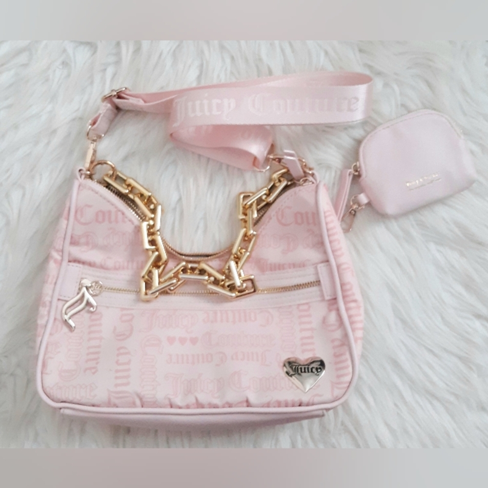 Juicy Couture Logo Shoulder Bag